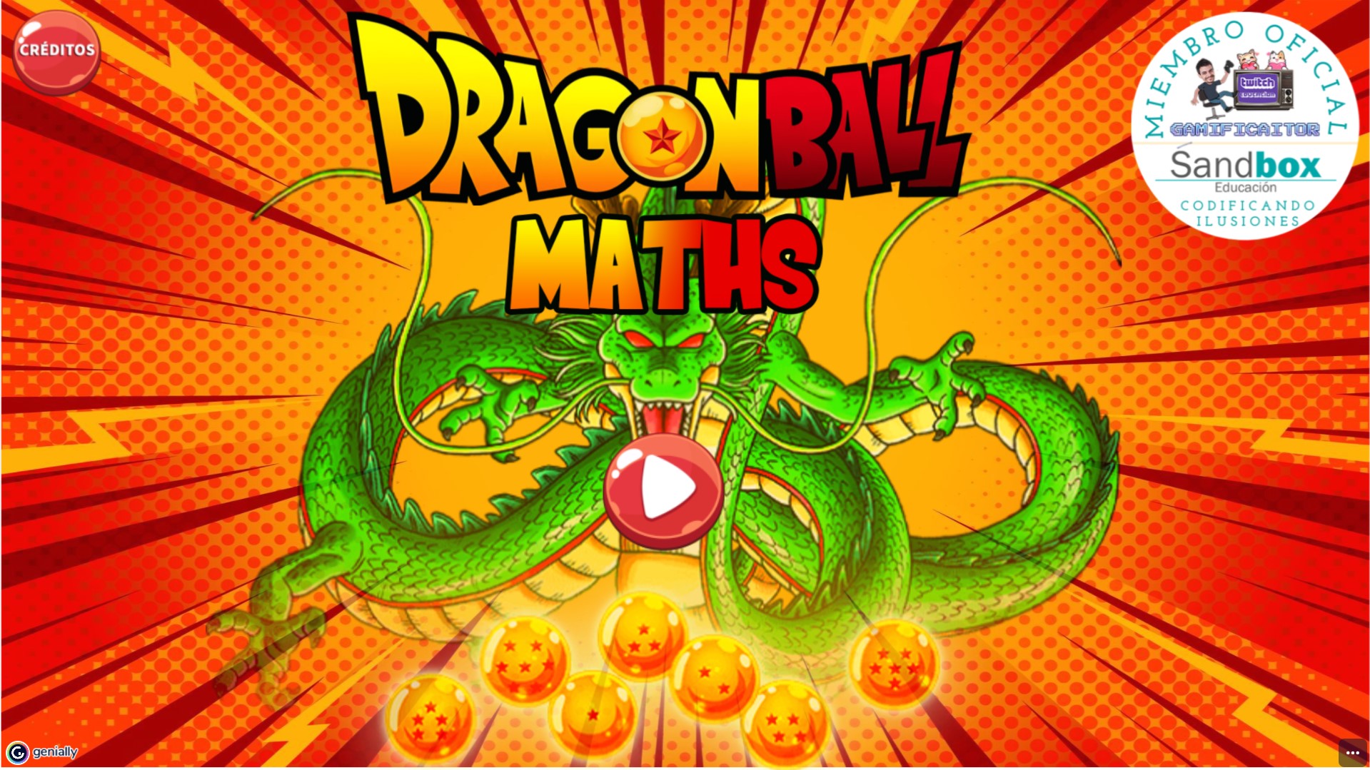 Dragon Ball Maths Infantil Sandbox Educaci n